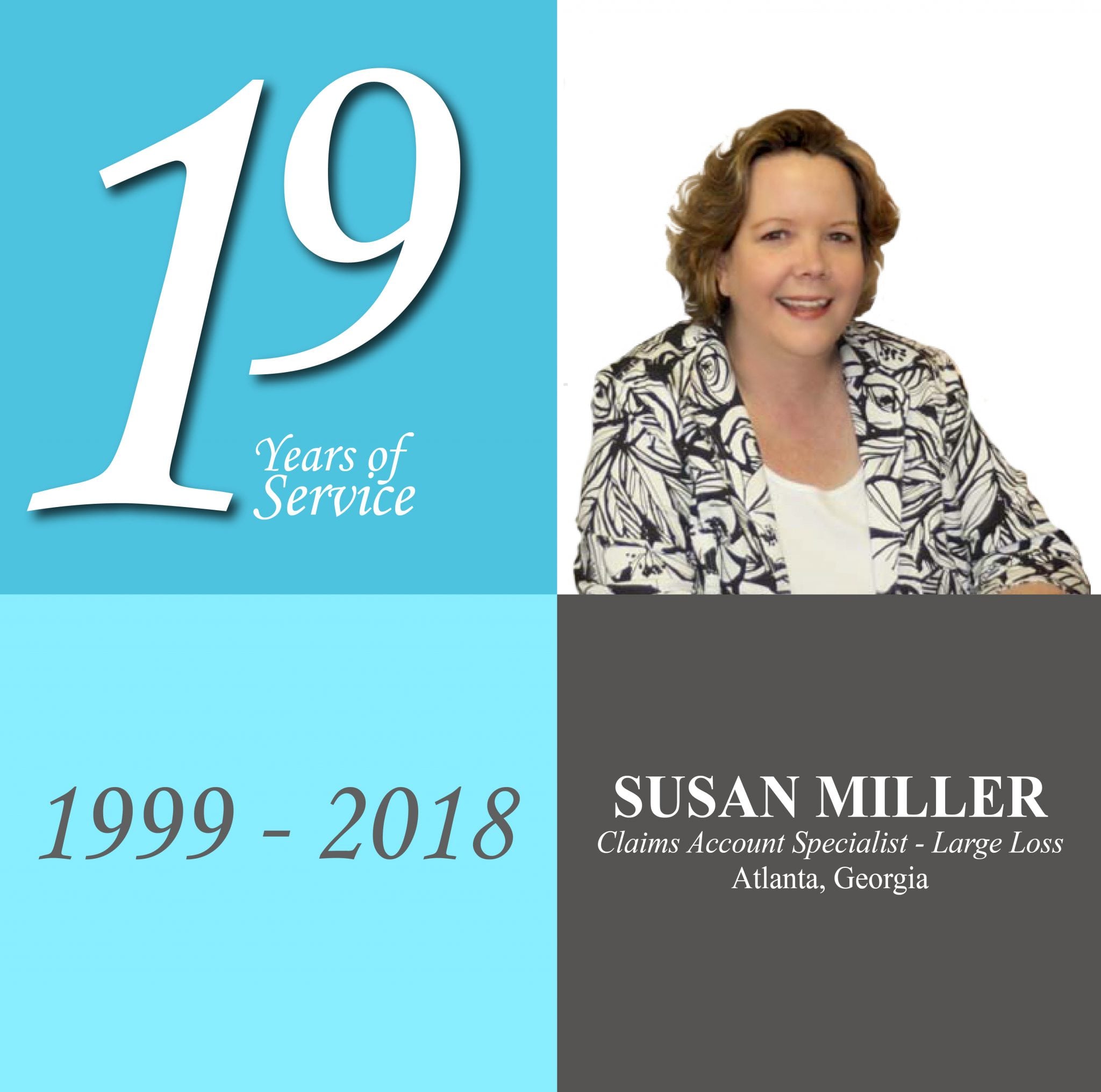 Happy 19th Engle Martin Anniversary Susan Miller!