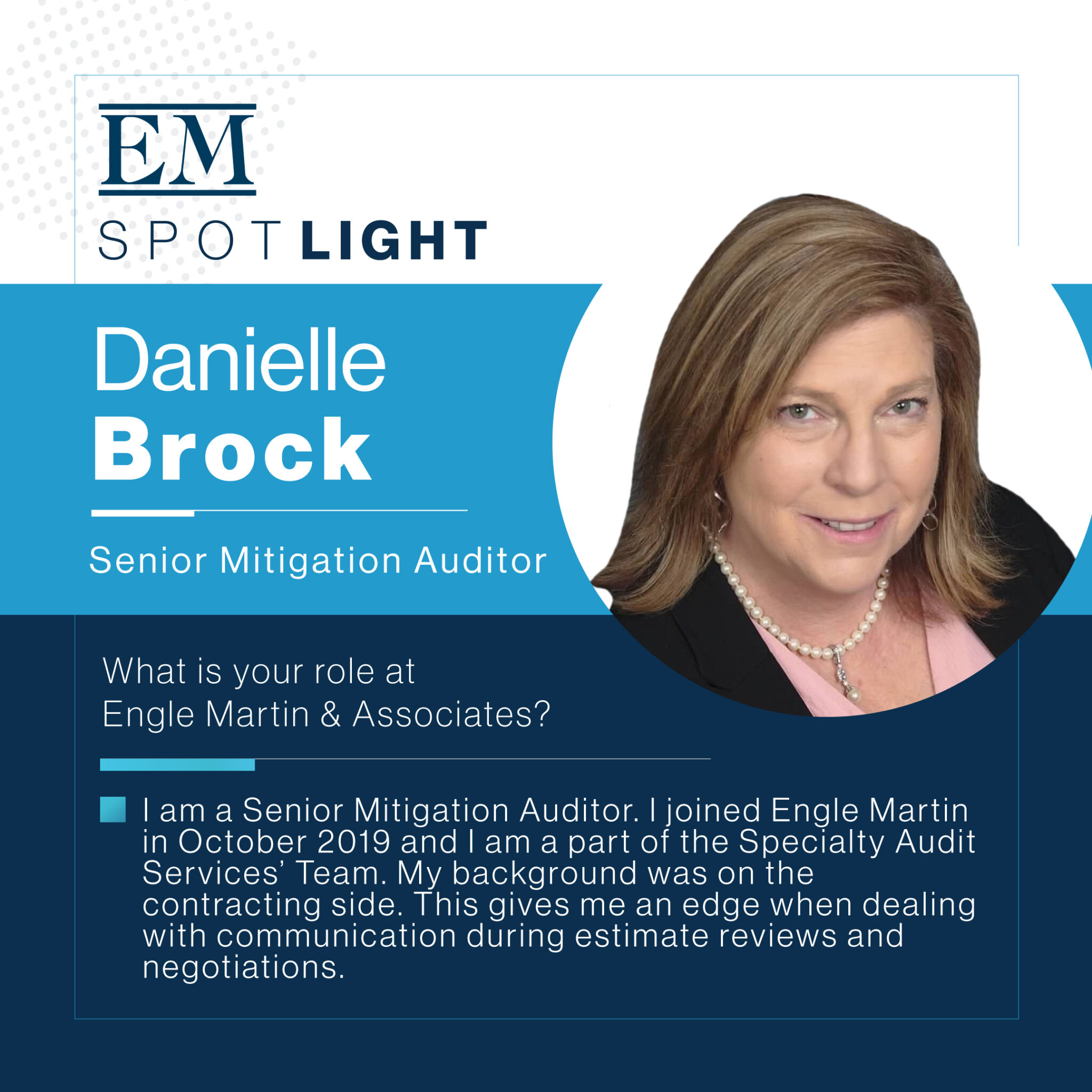 Engle Martin’s Employee Spotlight May 2020: Danielle Brock