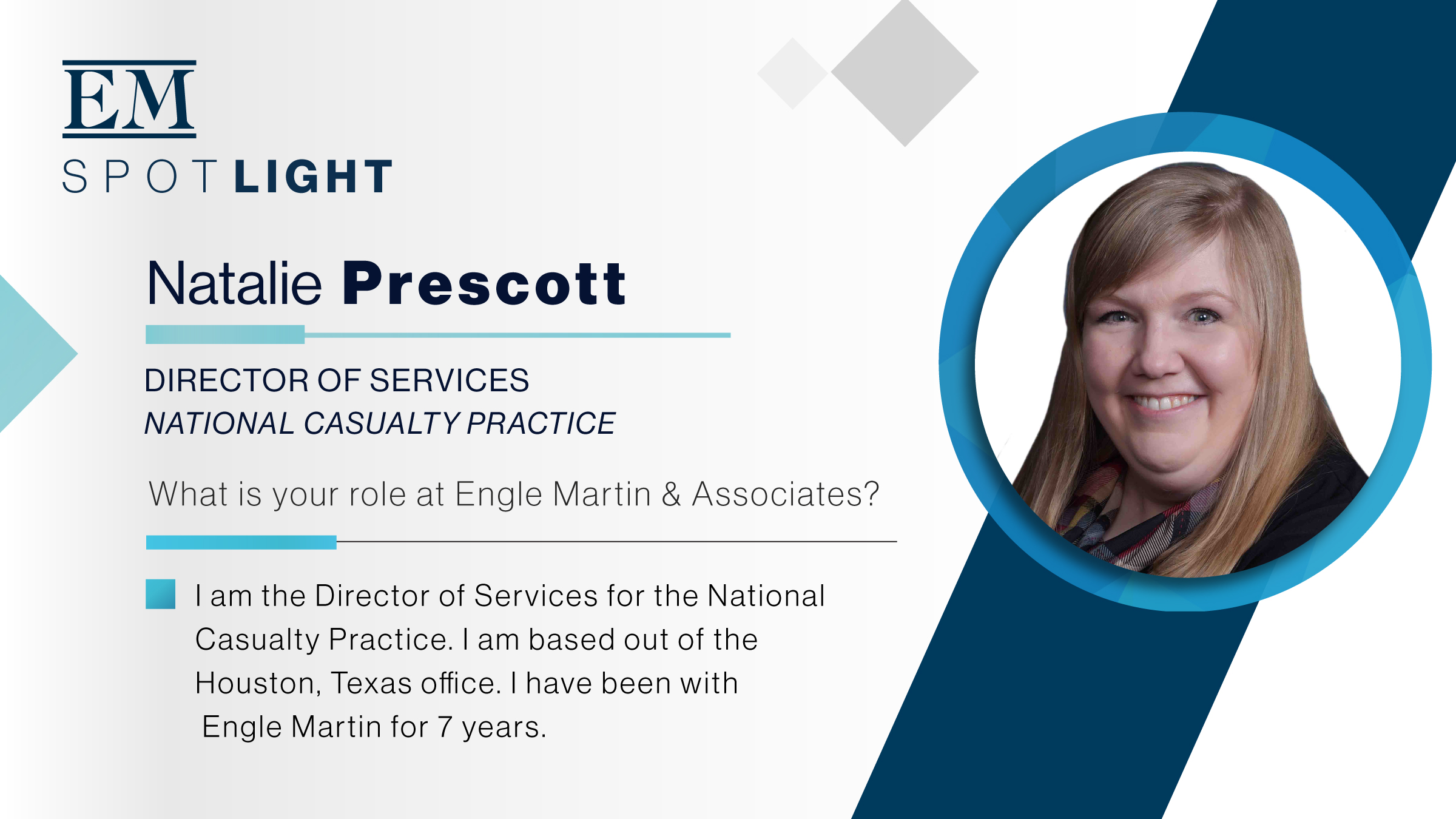 Engle Martin’s Employee Spotlight April 2021: Natalie Prescott