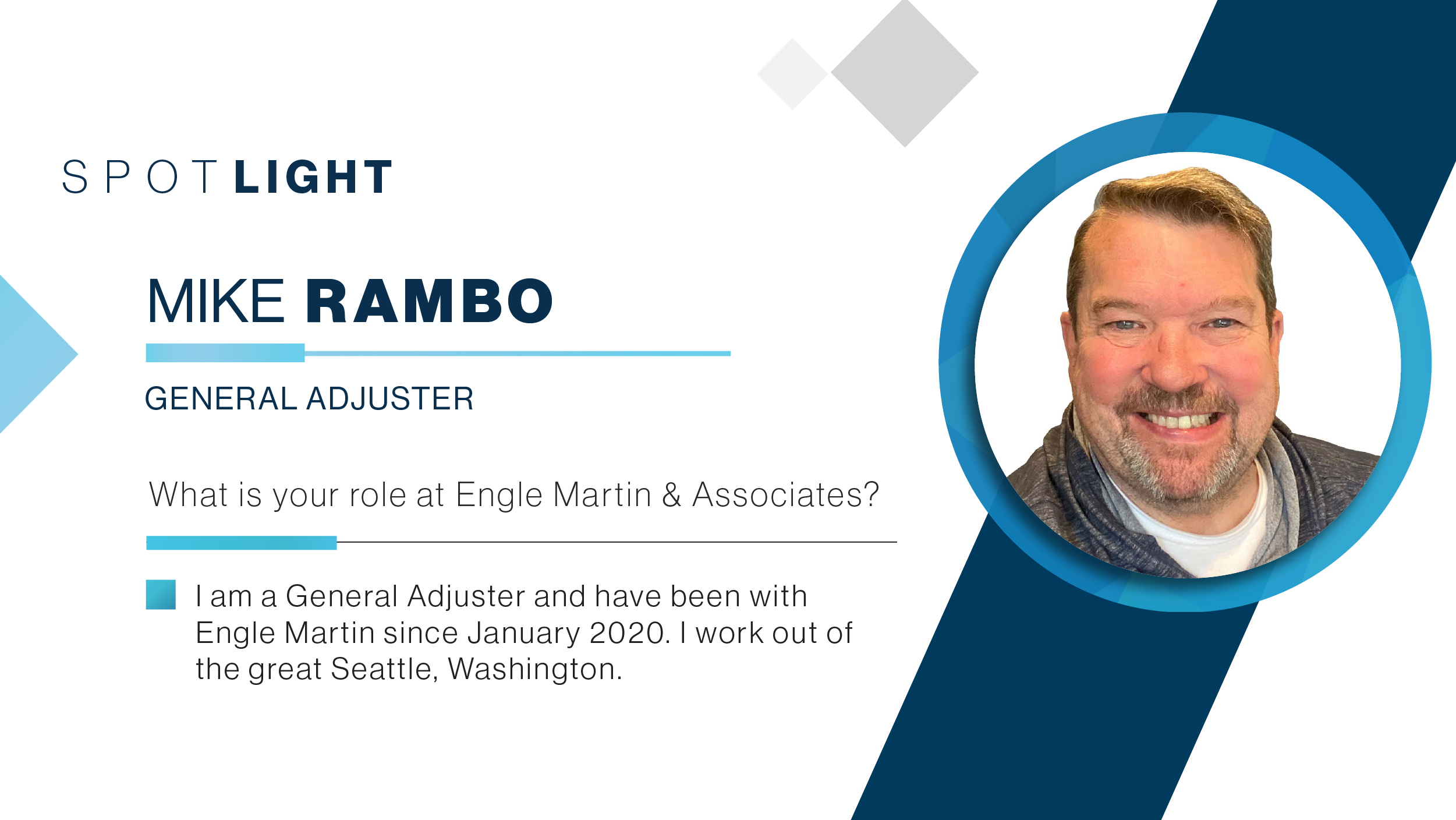Engle Martin’s Employee Spotlight November 2021: Mike Rambo
