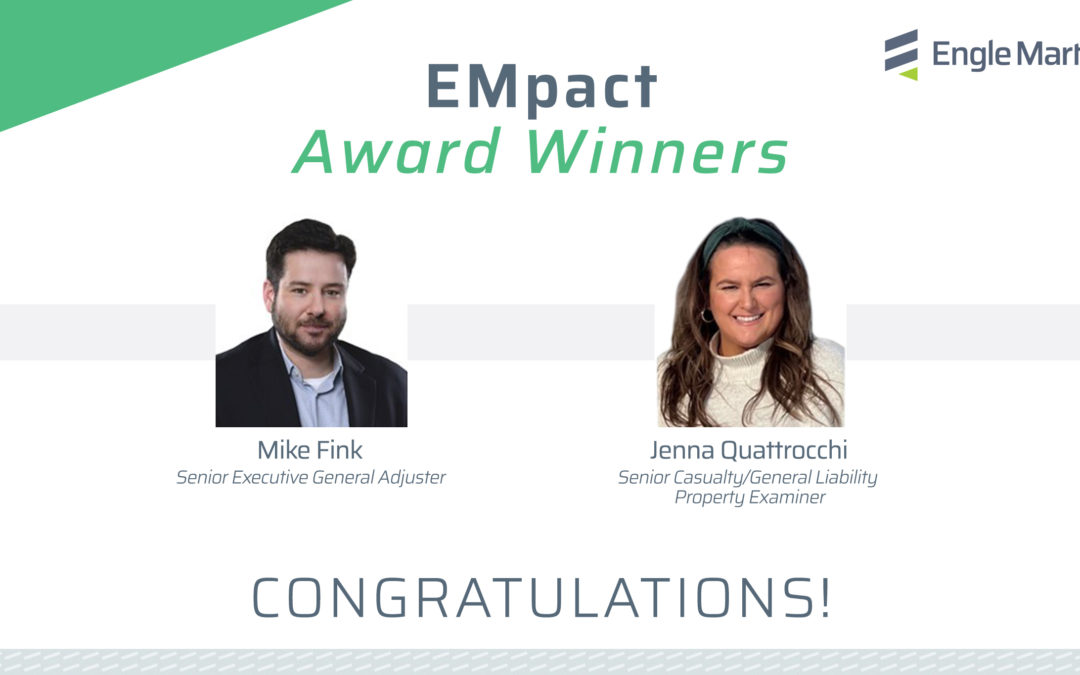 January 2023 EMpact Award Winners – Mike Fink and Jenna Quattrocchi